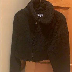 Teddy cropped  Jacket